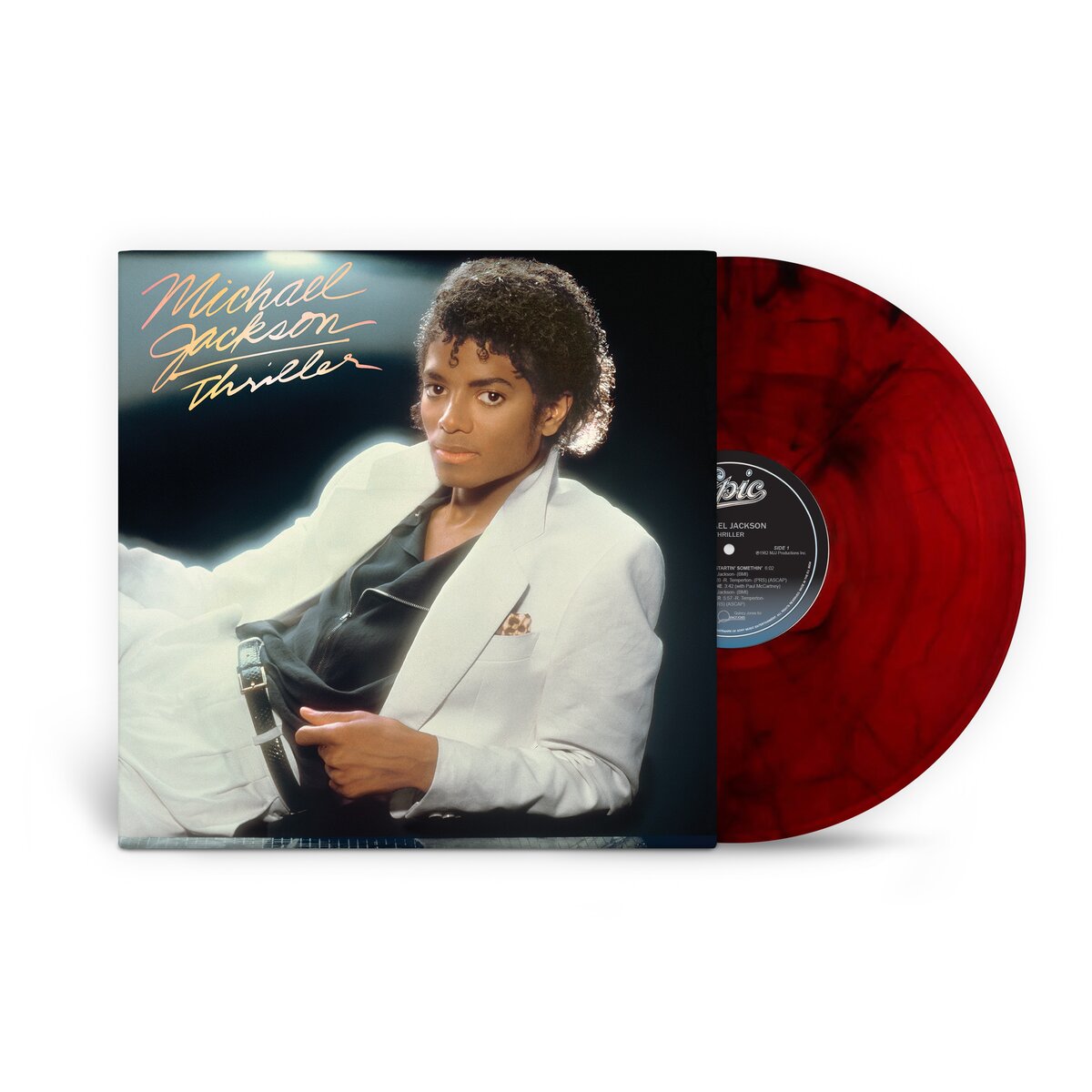 Michael Jackson – Thriller | Red & Black Marble Vinyl | PRE-ORDER